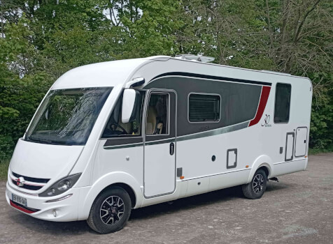 camping-car BURSTNER VISEO I720 EDITION 30  extérieur / latéral gauche